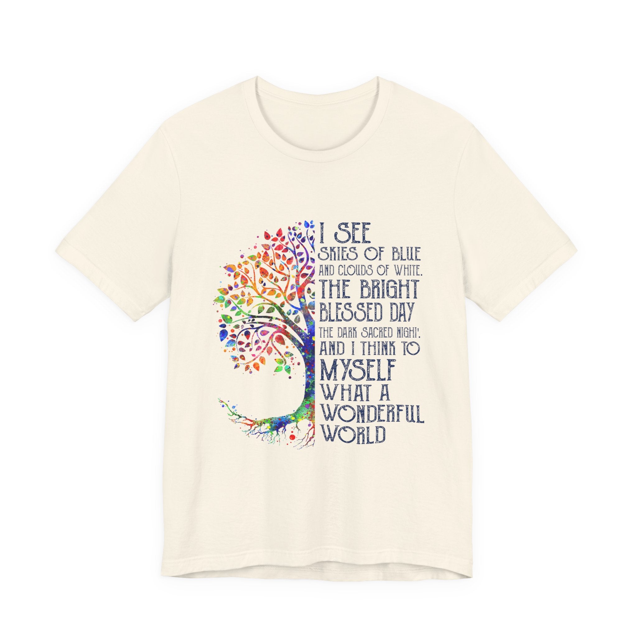 What a Wonderful World T-Shirt | Hippie Soul Gift