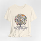 Don't Worry About A Thing Good Vibes T-Shirt | Free Spirit Gift