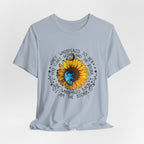 I Am The Storm Sunflower T-Shirt | Free Spirit Gift