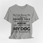 Dog Mom Est. T-Shirt | Cute Gift for New Dog Owners