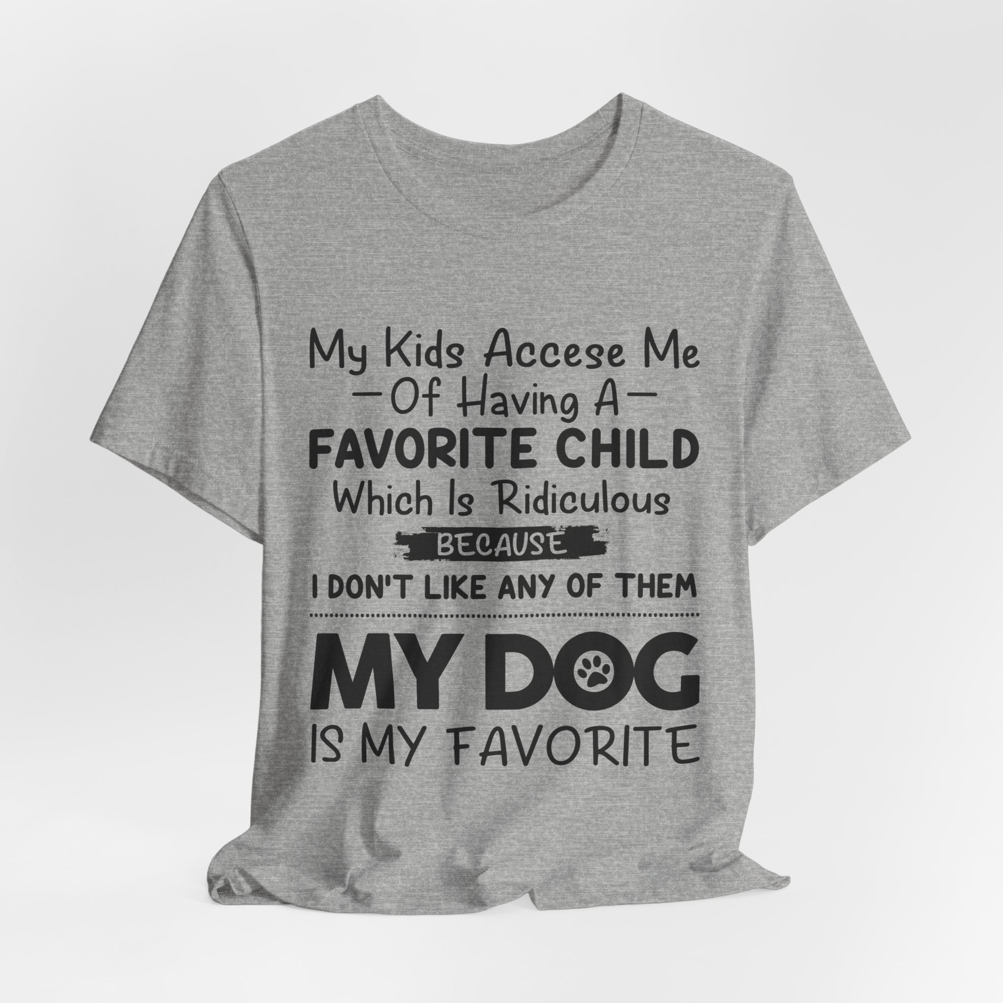 Dog Mom Est. T-Shirt | Cute Gift for New Dog Owners