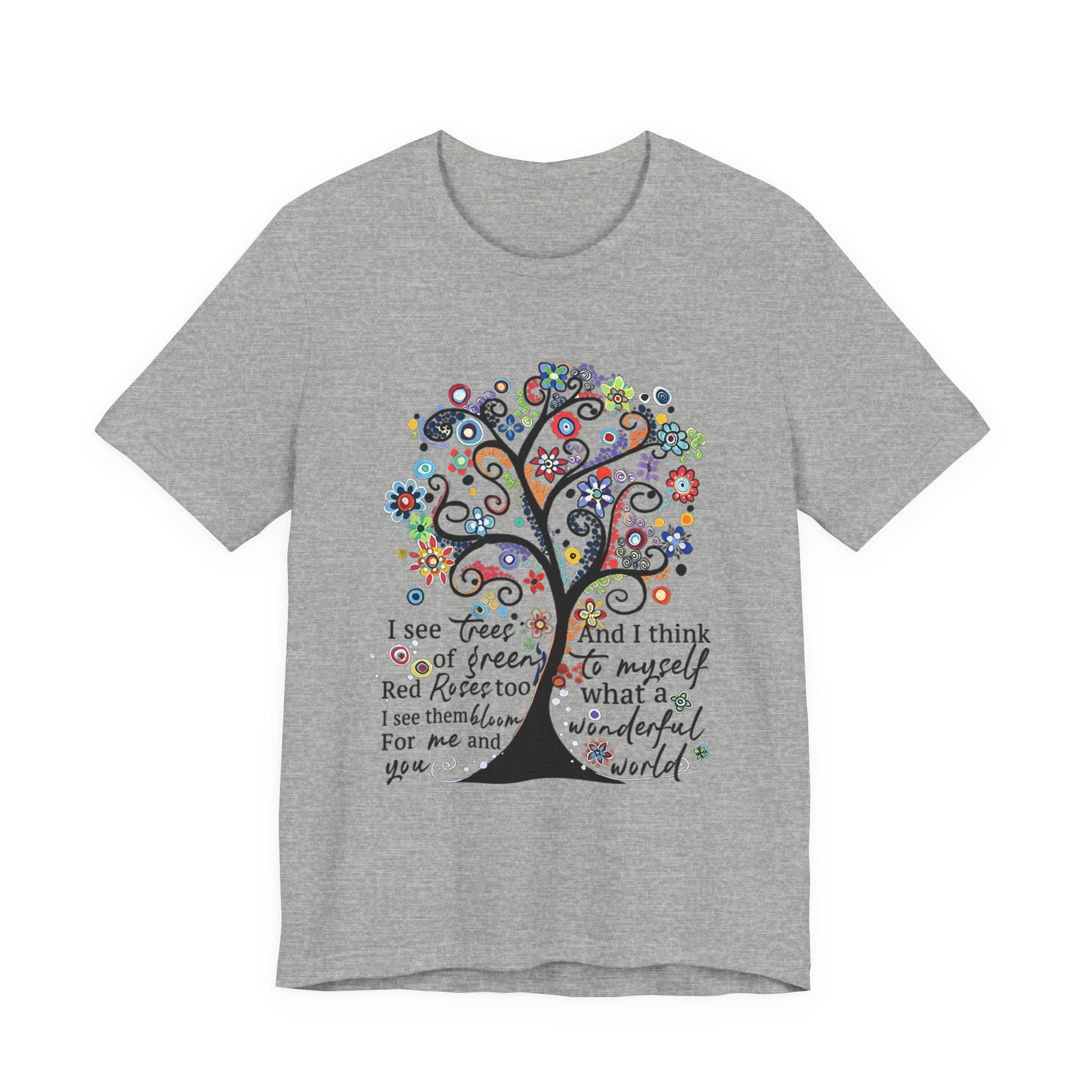 What a Wonderful World T-Shirt | Hippie Soul Gift