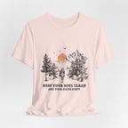 Keep Your Soul Clean & Boots Dirty T-Shirt | Outdoor Lover Gift