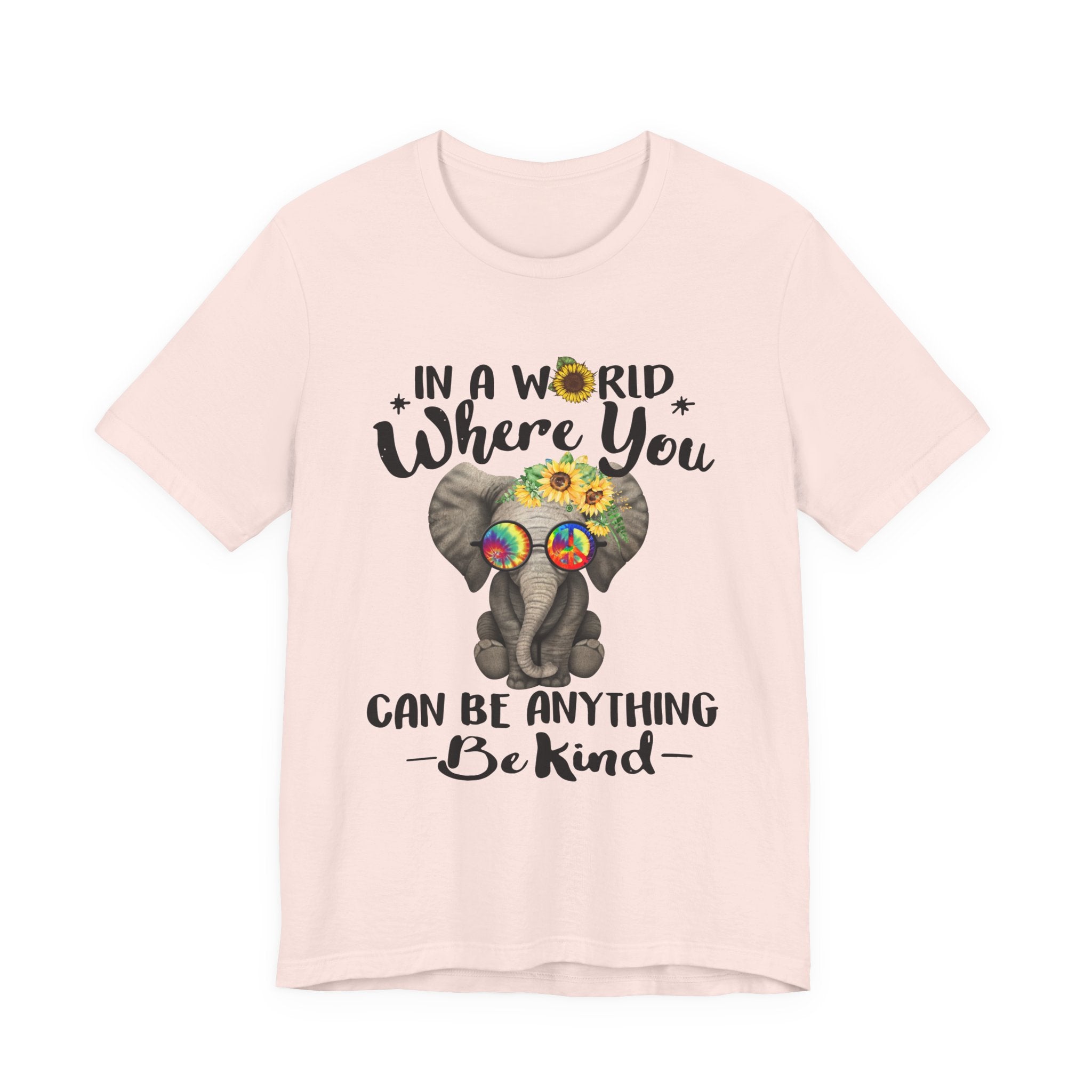 Be Kind Elephant T-Shirt | Hippie Soul Peace Lover Gift