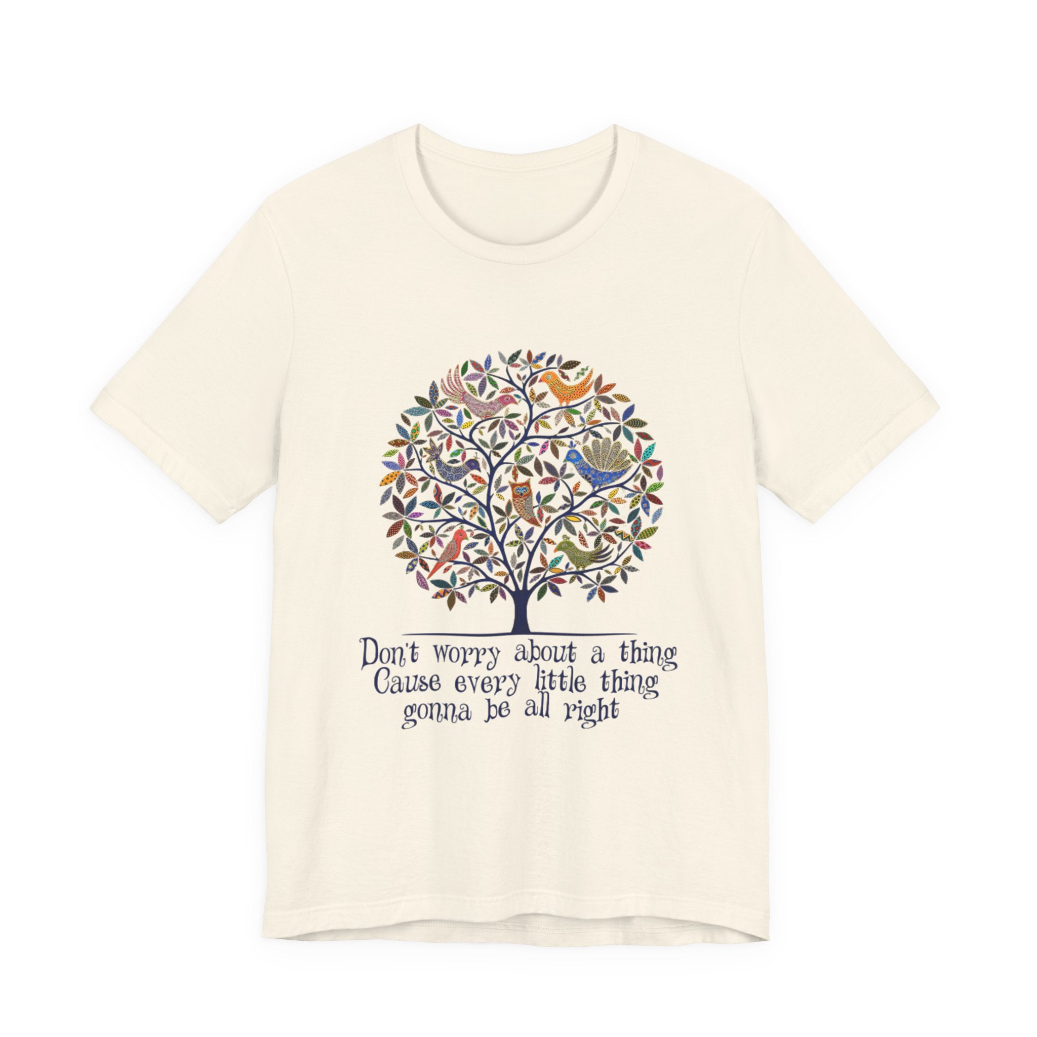 Don't Worry About A Thing Good Vibes T-Shirt | Free Spirit Gift