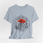"I HATE PEOPLE" T-Shirt | Bear Camper Gift