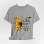 Sunflower Girls Sunshine Hurricane T-Shirt | Boho Soul Gift