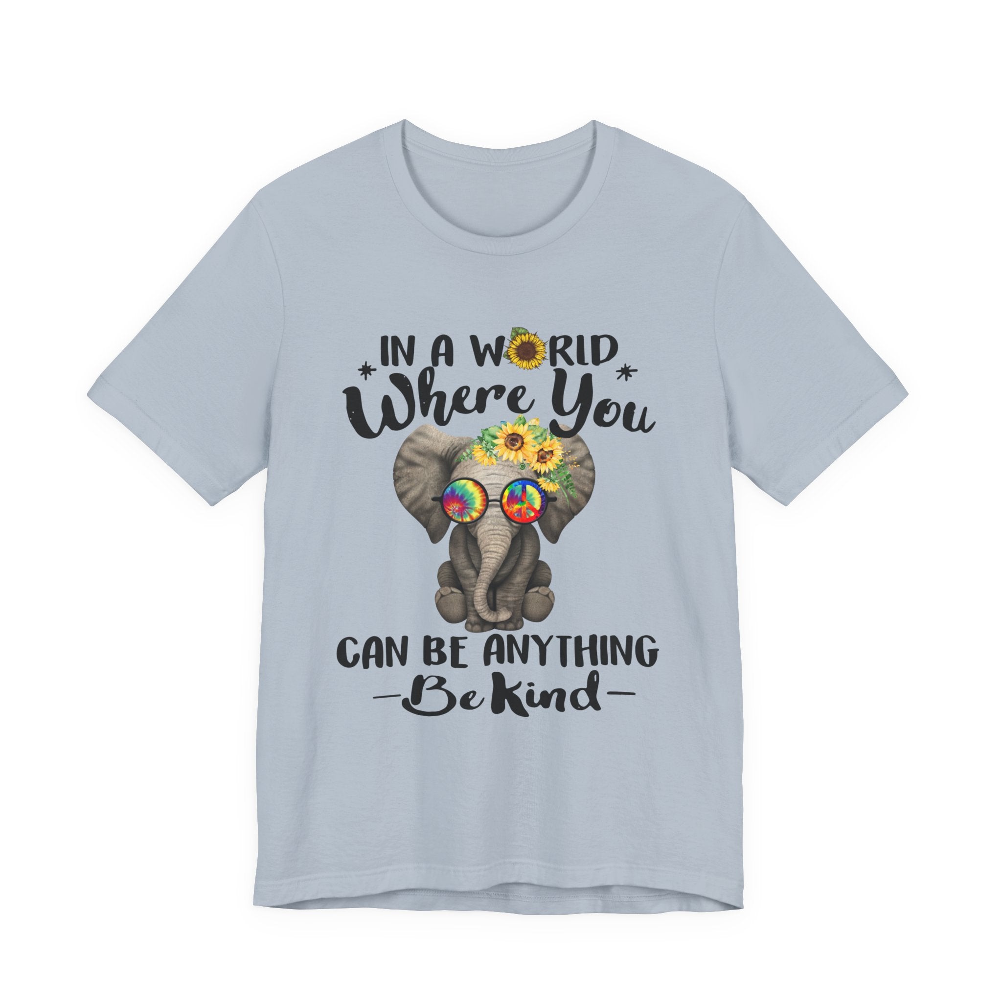 Be Kind Elephant T-Shirt | Hippie Soul Peace Lover Gift