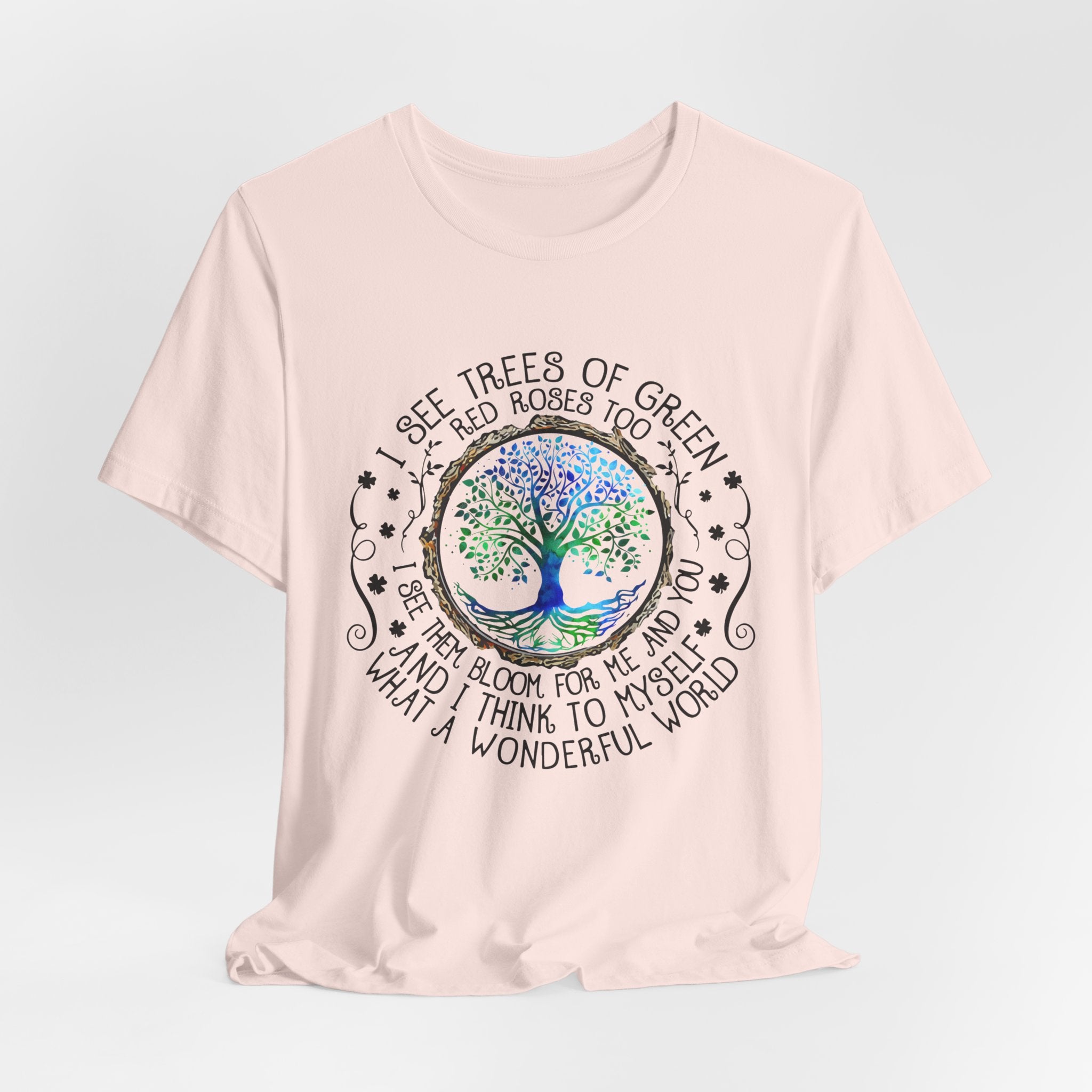 What a Wonderful World T-Shirt | Hippie Soul Gift