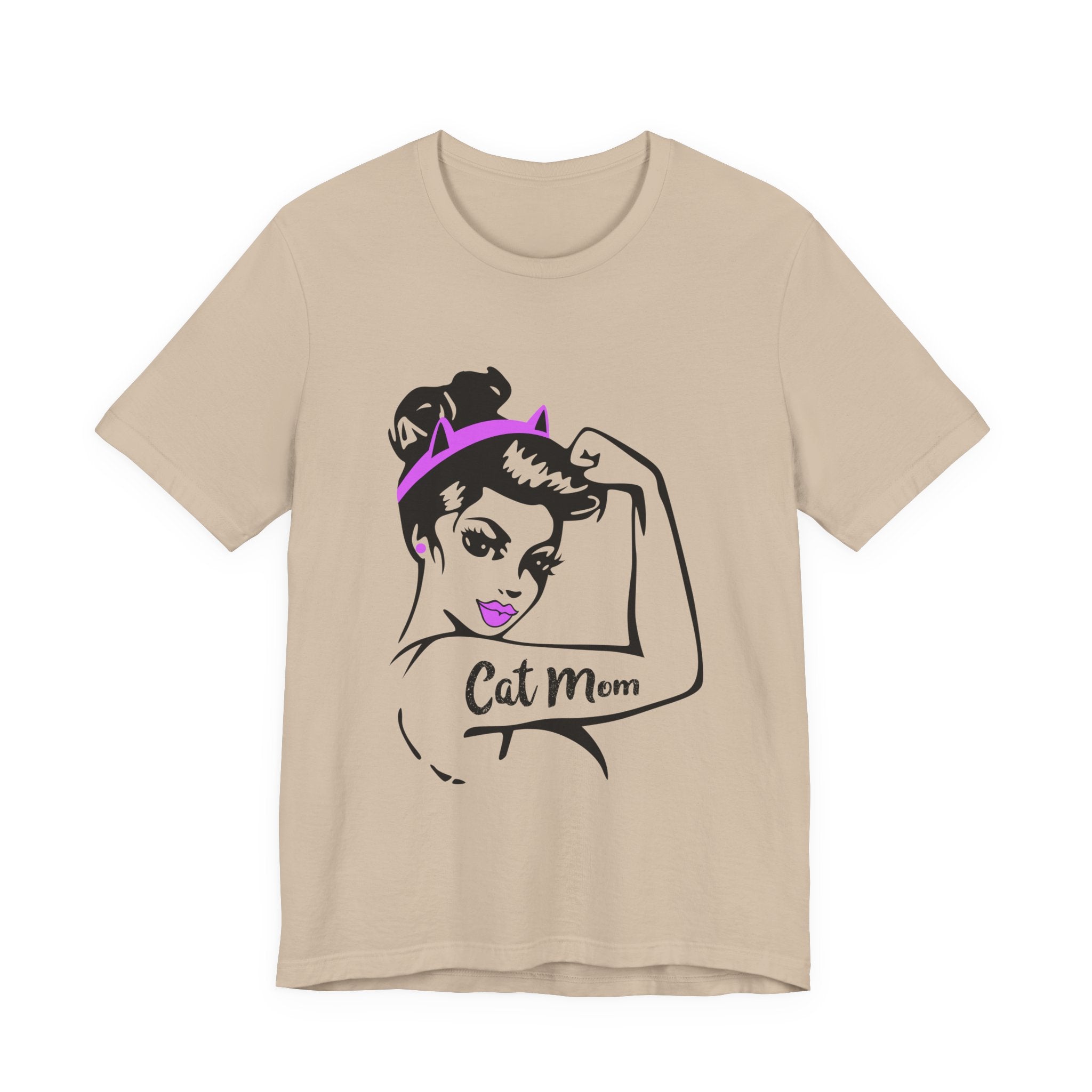 Cat Mom Rosie T-Shirt | Empowered Cat Mom Gift