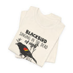 Blackbird Learn to Fly T-Shirt | Free Spirit Hippie Gift