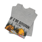 If I'm Drunk It's My Camping Friends' Fault T-Shirt | Funny Camper Gift