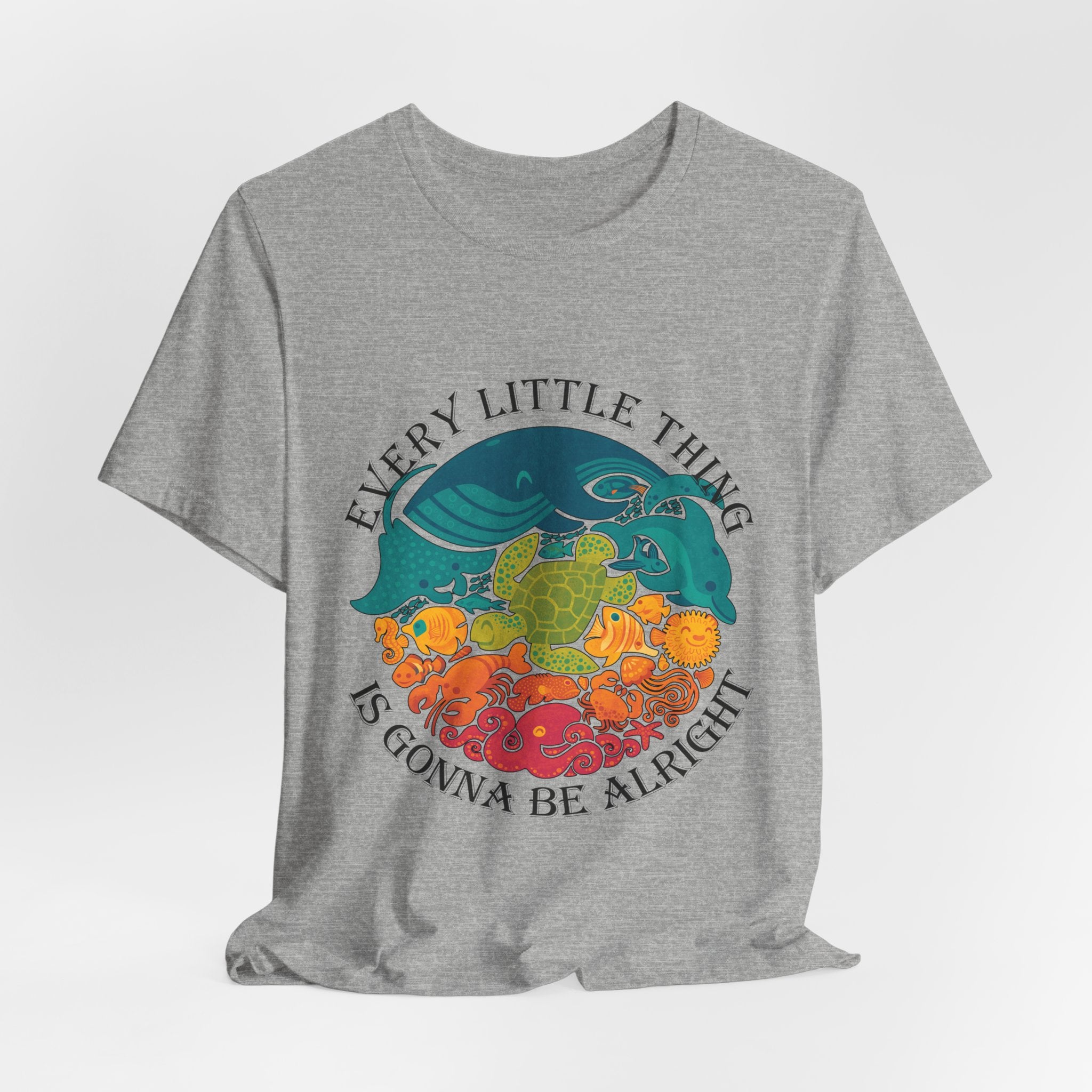Every Little Thing Is Gonna Be Alright T-Shirt | Peace Lover Gift