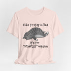 Too "PEOPLEY" Outside T-Shirt | Introvert Cat Lover Gift