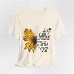 Sunflower Girls Sunshine Hurricane T-Shirt | Boho Soul Gift