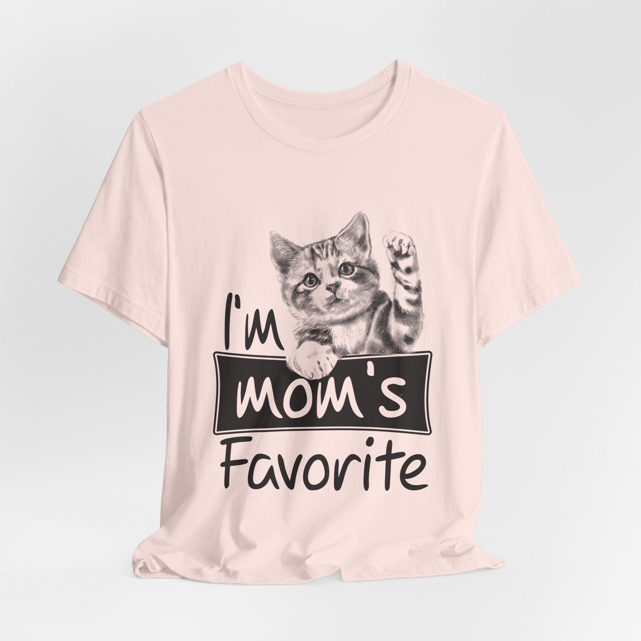 I'm Mom's Favorite T-Shirt | Funny Cat Mom Gift