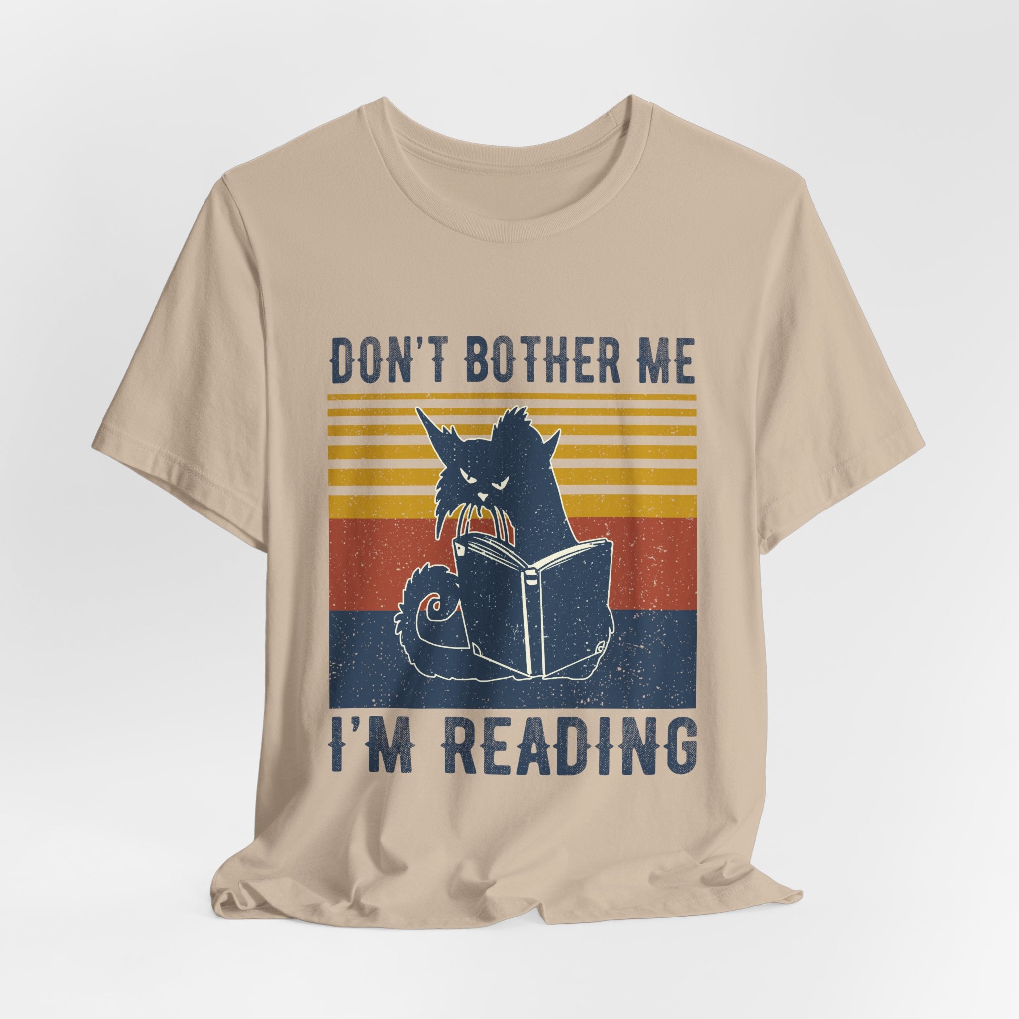 Don't Bother Me I'm Reading T-Shirt | Grumpy Cat Book Lover Gift