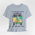 On a Dark Desert Highway Cats T-Shirt | Cat Lover Gift