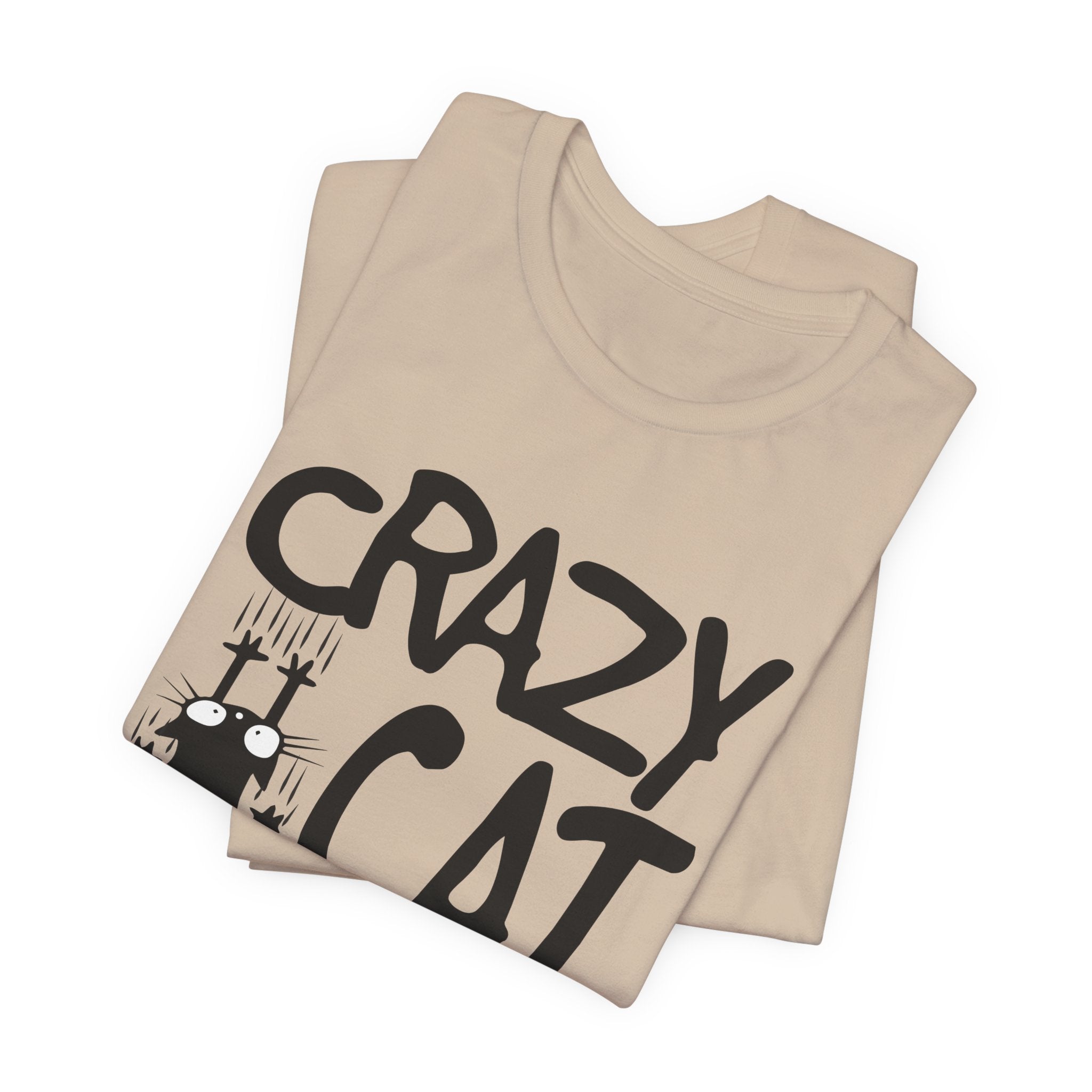 Crazy Cat Guy T-Shirt | Funny Cat Dad Gift