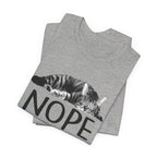 Nope Not Today T-Shirt | Lazy Cat Lover Gift