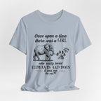 Girl Who Loved Dogs T-Shirt | Dog Lover Gift for Her