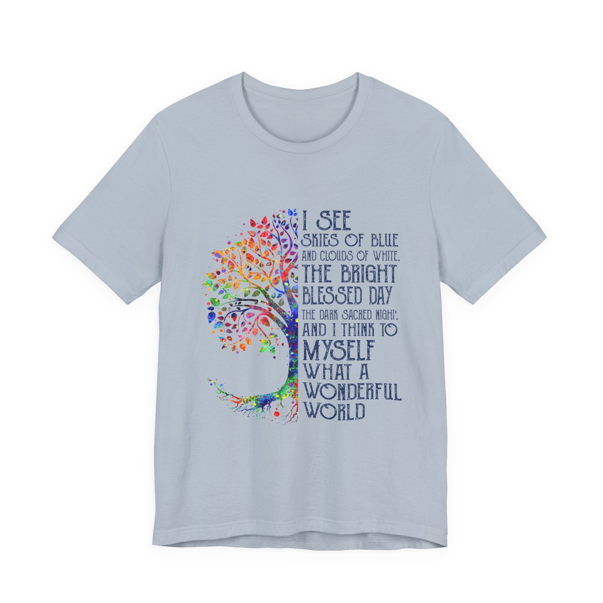 What a Wonderful World T-Shirt | Hippie Soul Gift