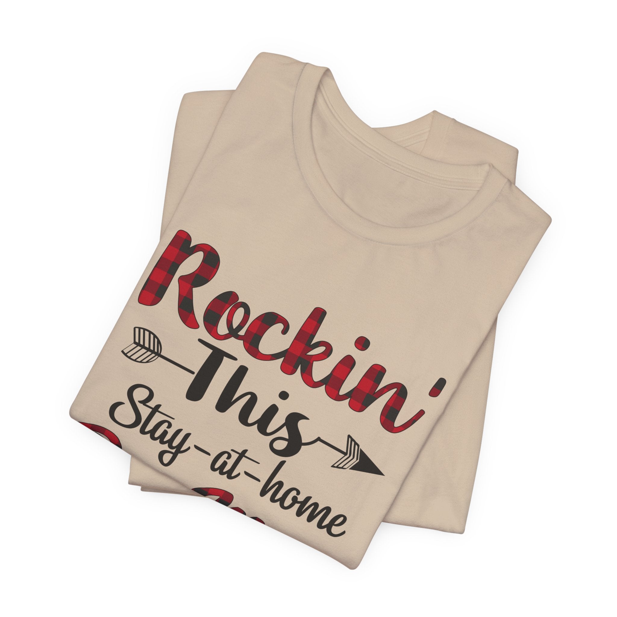 Rockin' This Stay-at-home Dog Mom life T-Shirt | Dog Mom Gift
