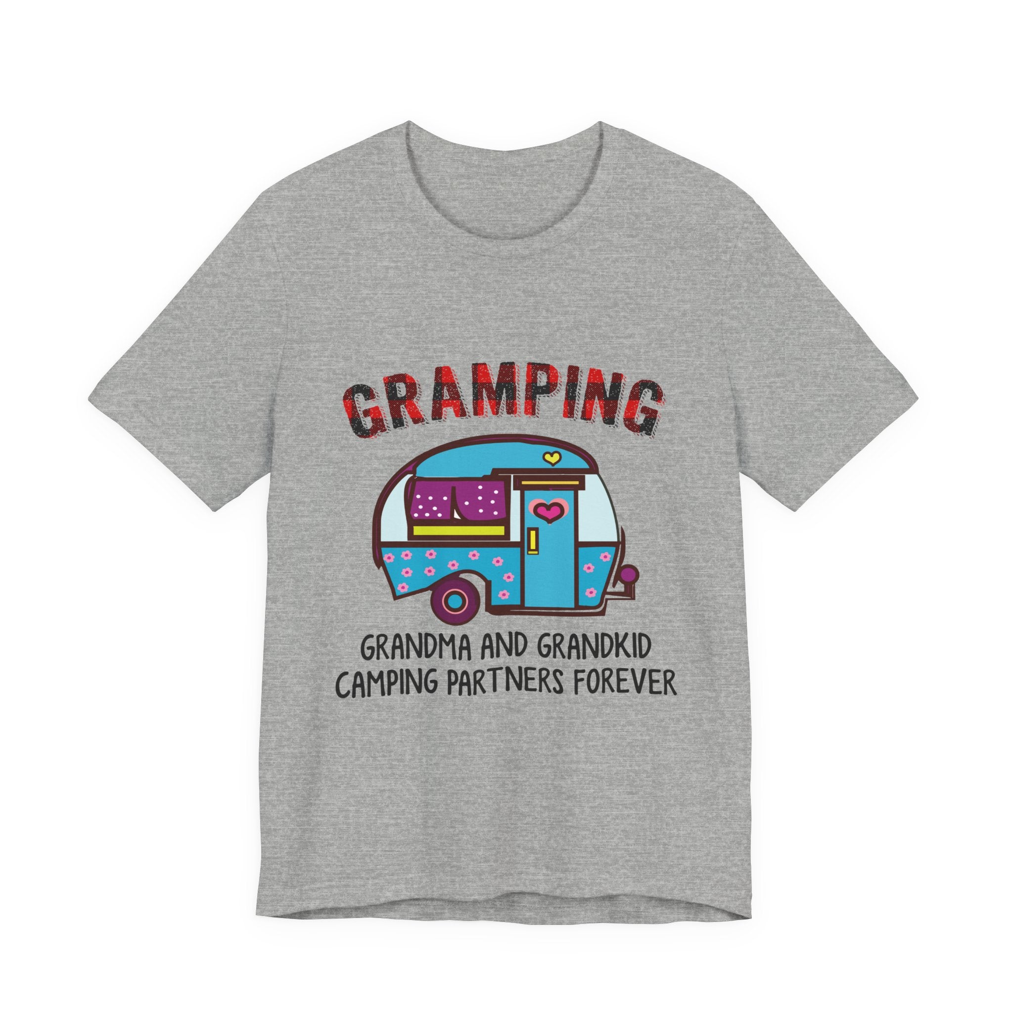 Gramping: Grandma & Grandkid Camping Partners T-Shirt | Family Camper Gift
