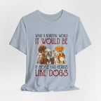 Hearts Like Dogs T-Shirt | Dog Lover Owner Gift