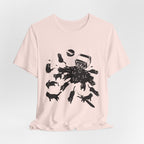Mischievous Ink Cats T-Shirt | Cat Lover Gift