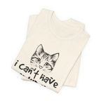 My Cats Are ALLERGIC T-Shirt | Funny Cat Lover Gift