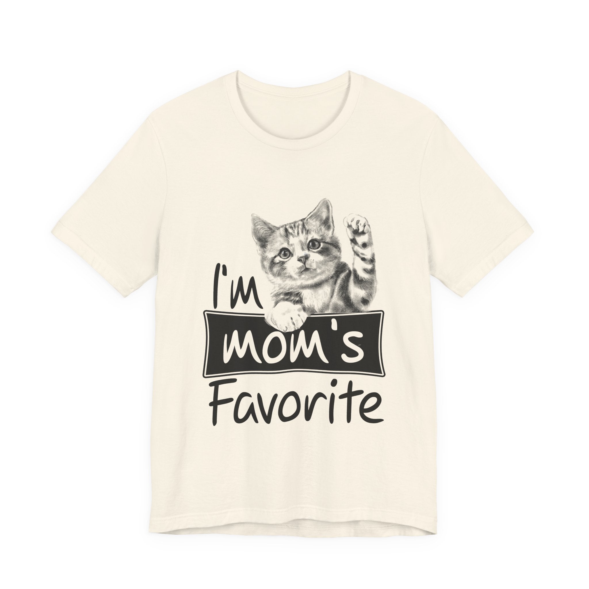 I'm Mom's Favorite T-Shirt | Funny Cat Mom Gift