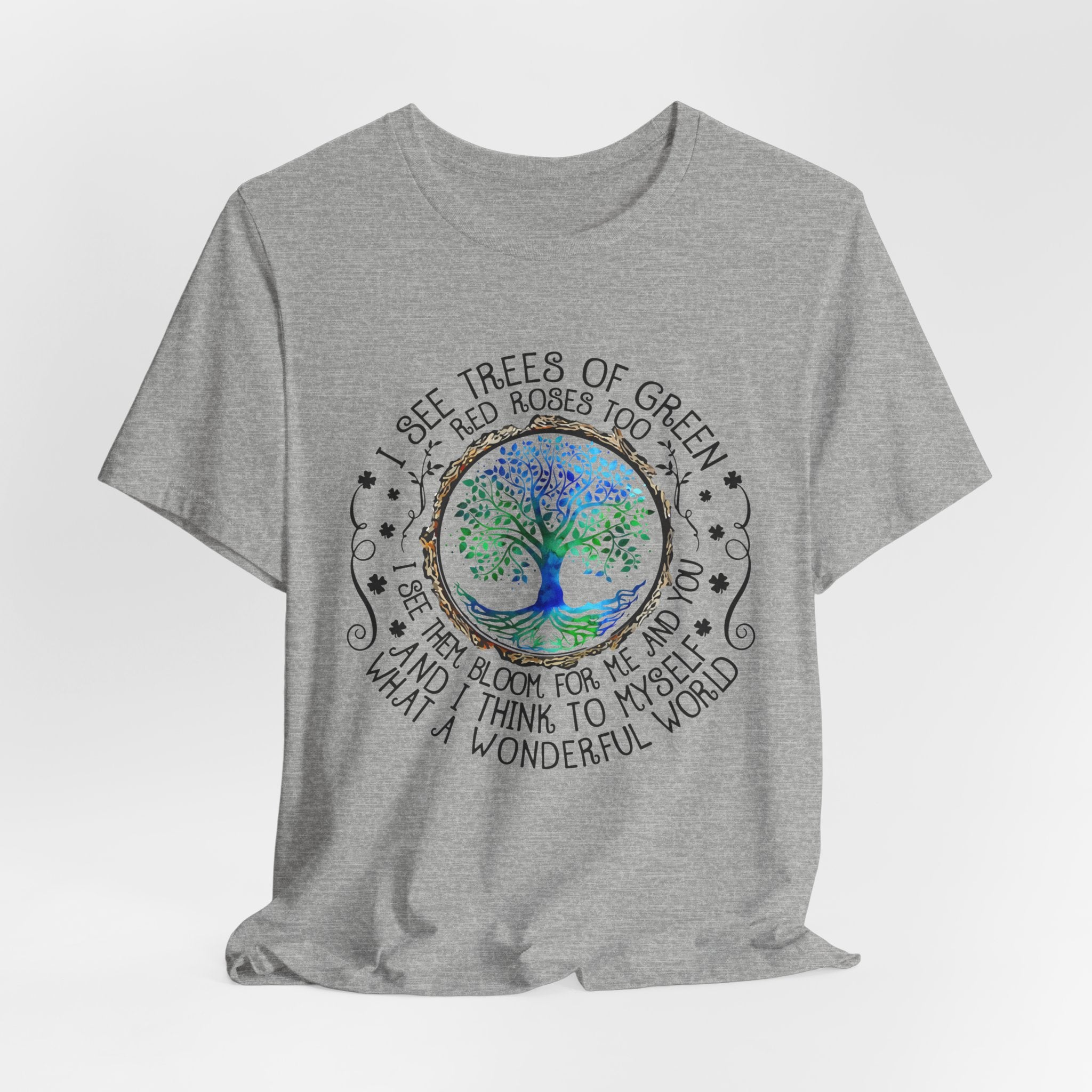What a Wonderful World T-Shirt | Hippie Soul Gift