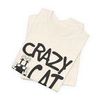 Crazy Cat Guy T-Shirt | Funny Cat Dad Gift