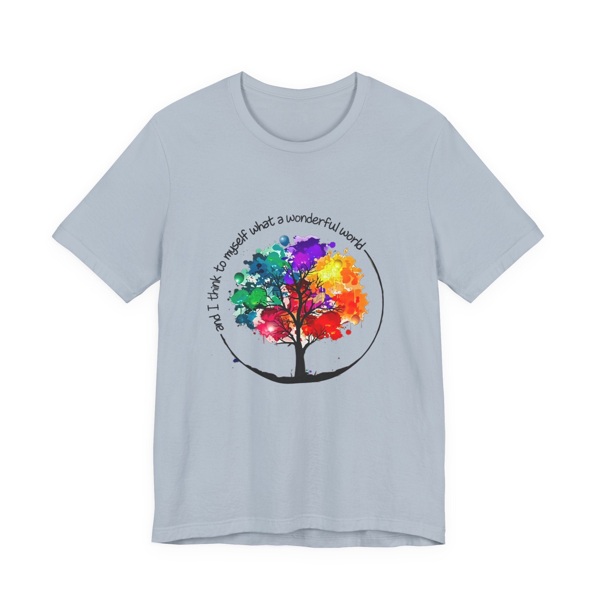 Wonderful World Tree T-Shirt | Hippie Soul Gift