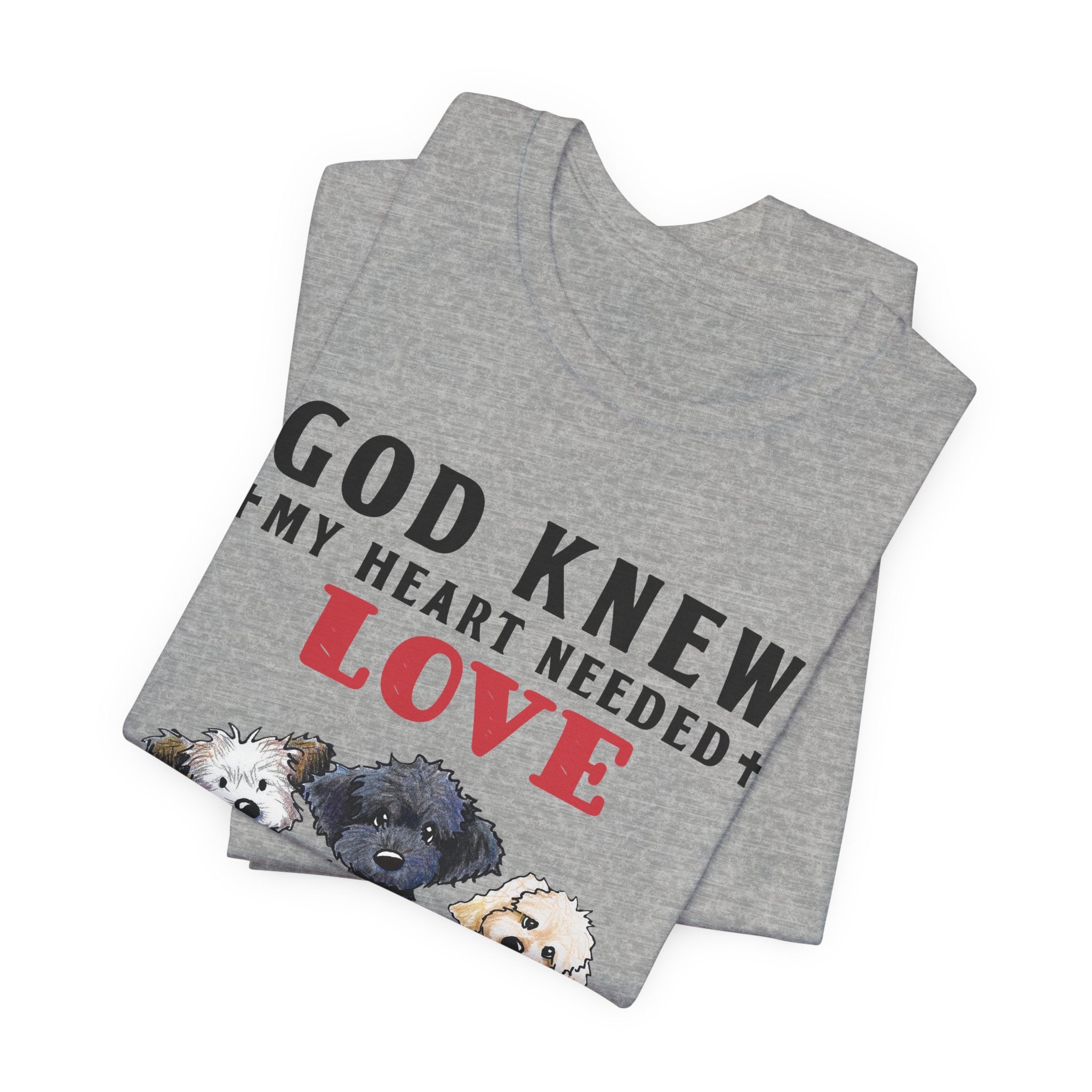God Sent Me My Dogs T-Shirt | Dog Lover Gift