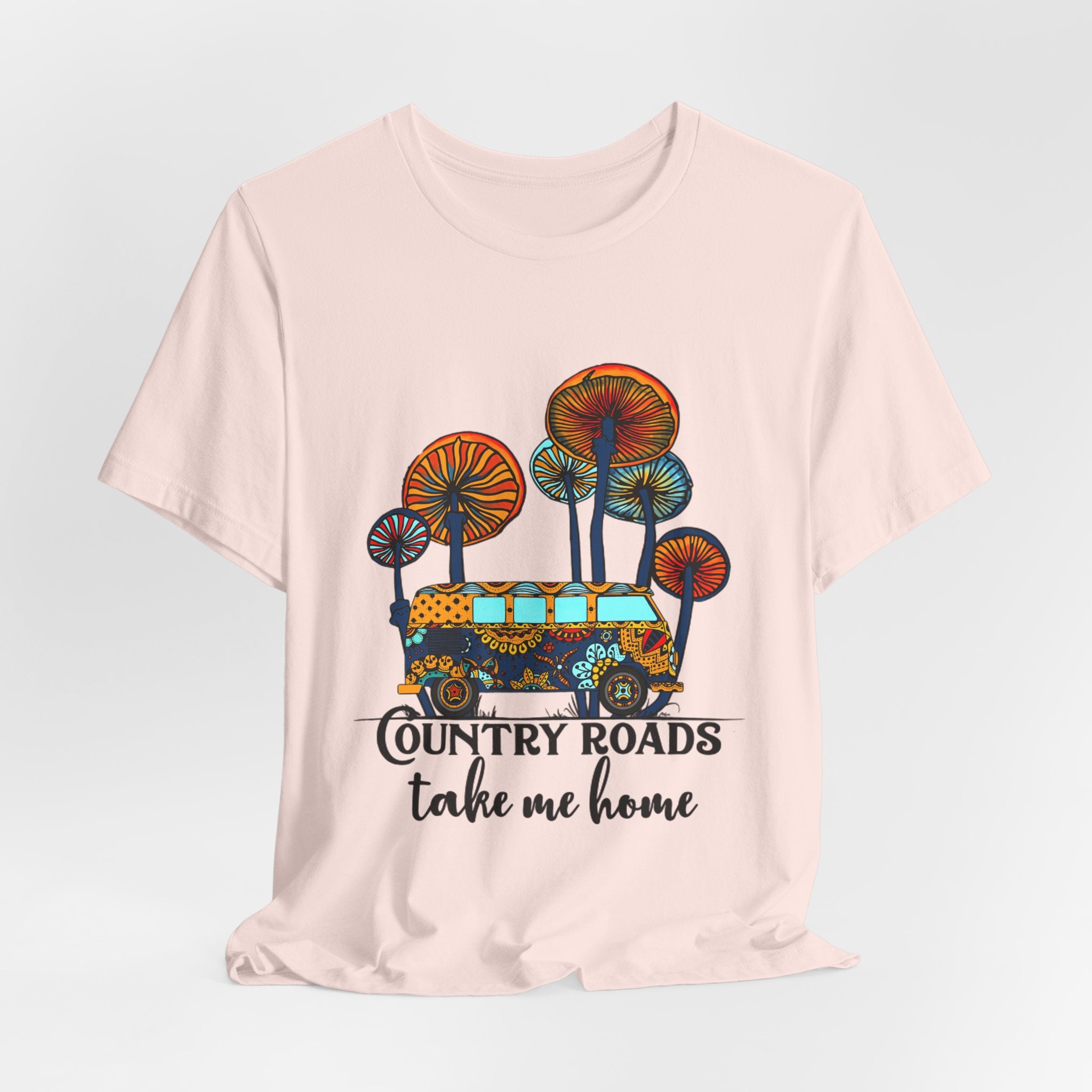 Country Roads Take Me Home T-Shirt | Hippie Soul Gift