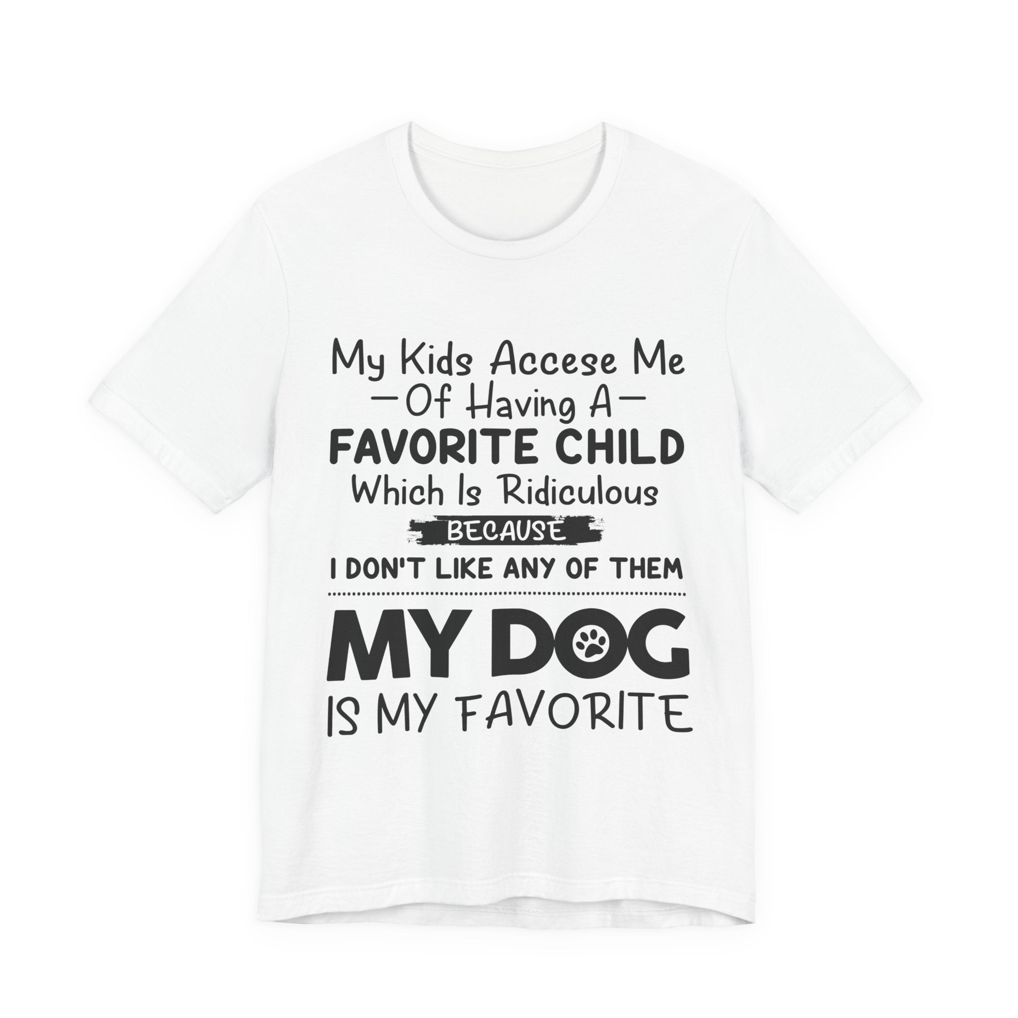 Dog Mom Est. T-Shirt | Cute Gift for New Dog Owners