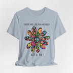"Let It Be" Peace Flower T-Shirt | Hippie Soul Gift