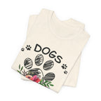 Dogs Make Me Happy Humans Make My Head Hurt T-Shirt | Dog Lover Gift