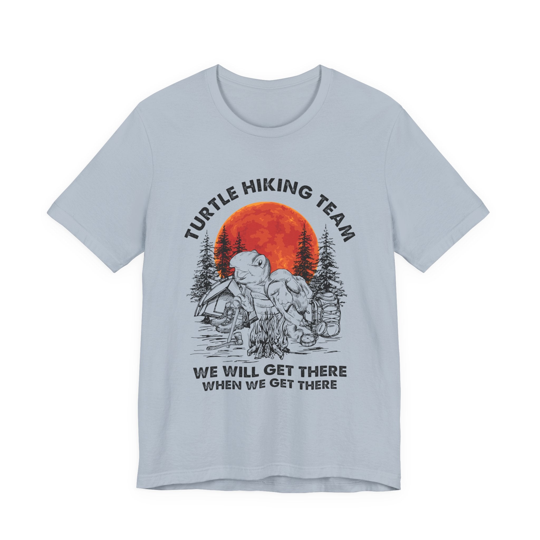 Turtle Hiking Team T-Shirt | Patient Camper Gift