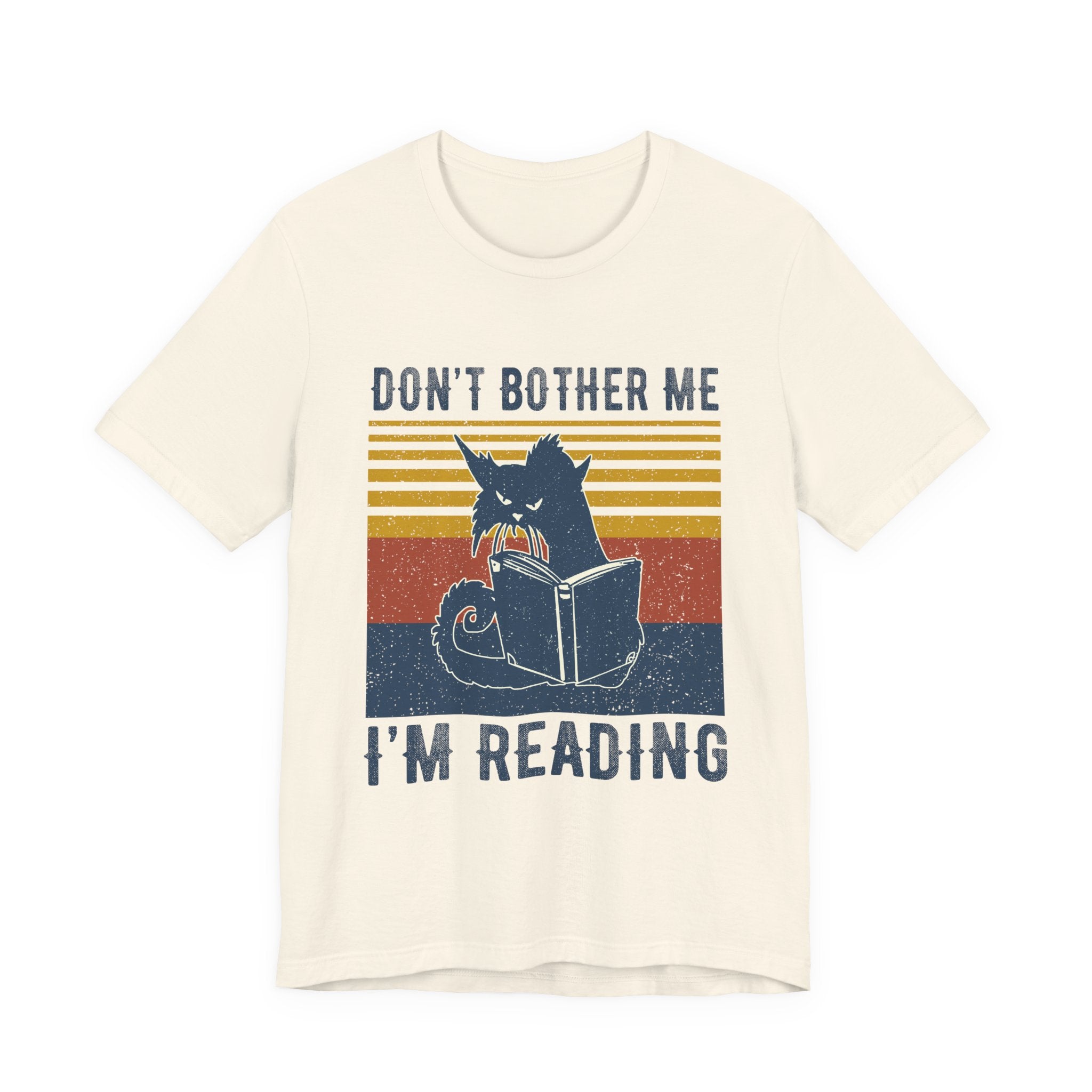 Don't Bother Me I'm Reading T-Shirt | Grumpy Cat Book Lover Gift