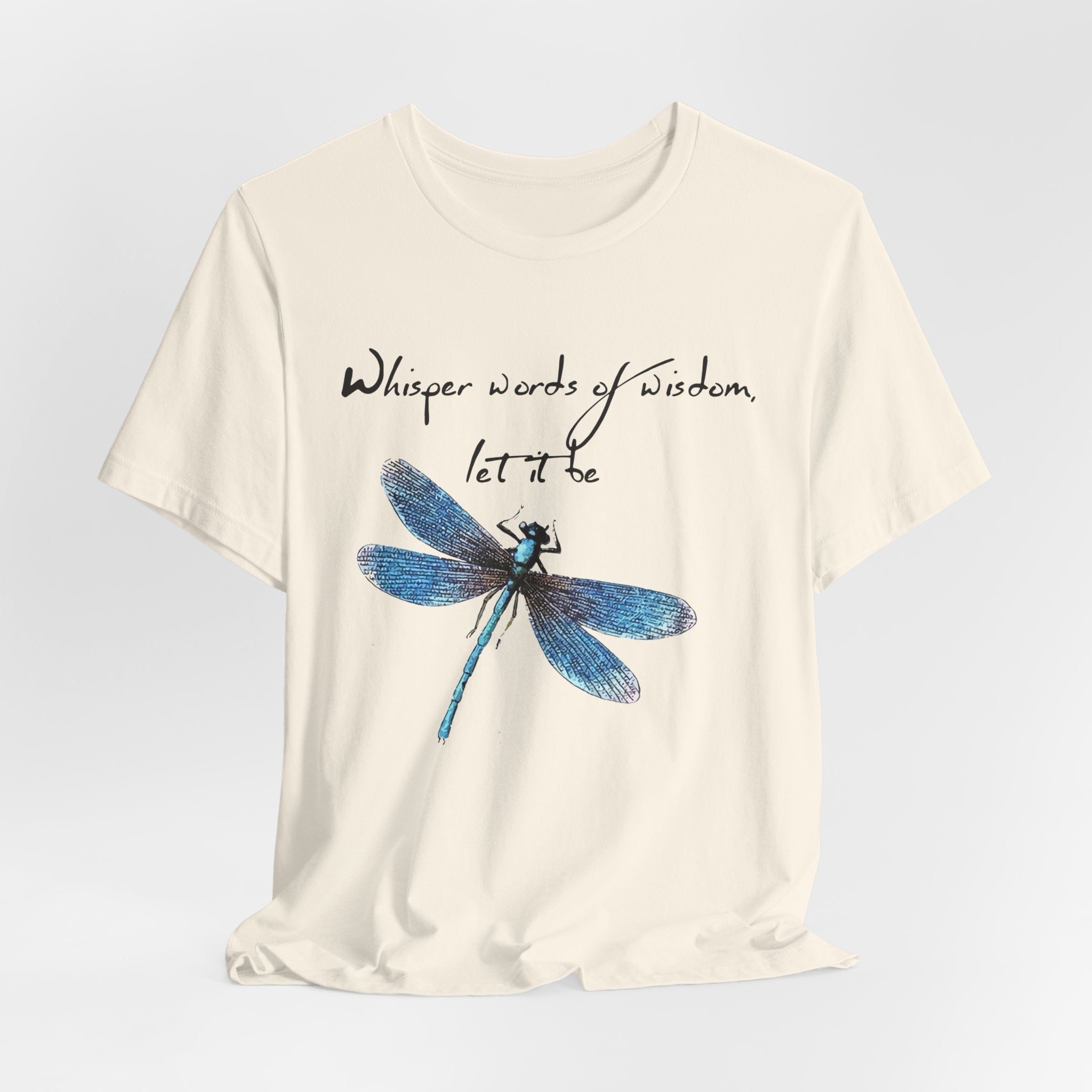 Whisper Wisdom Let It Be T-Shirt | Hippie Soul Gift