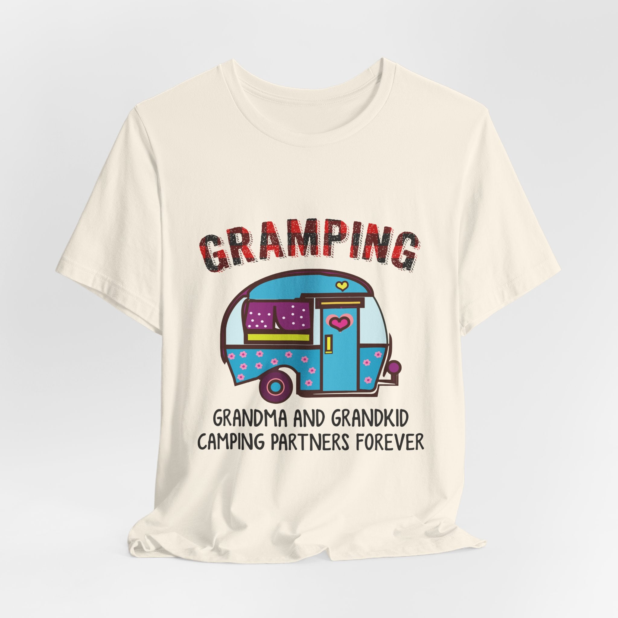 Gramping: Grandma & Grandkid Camping Partners T-Shirt | Family Camper Gift