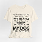 Dog Mom Est. T-Shirt | Cute Gift for New Dog Owners