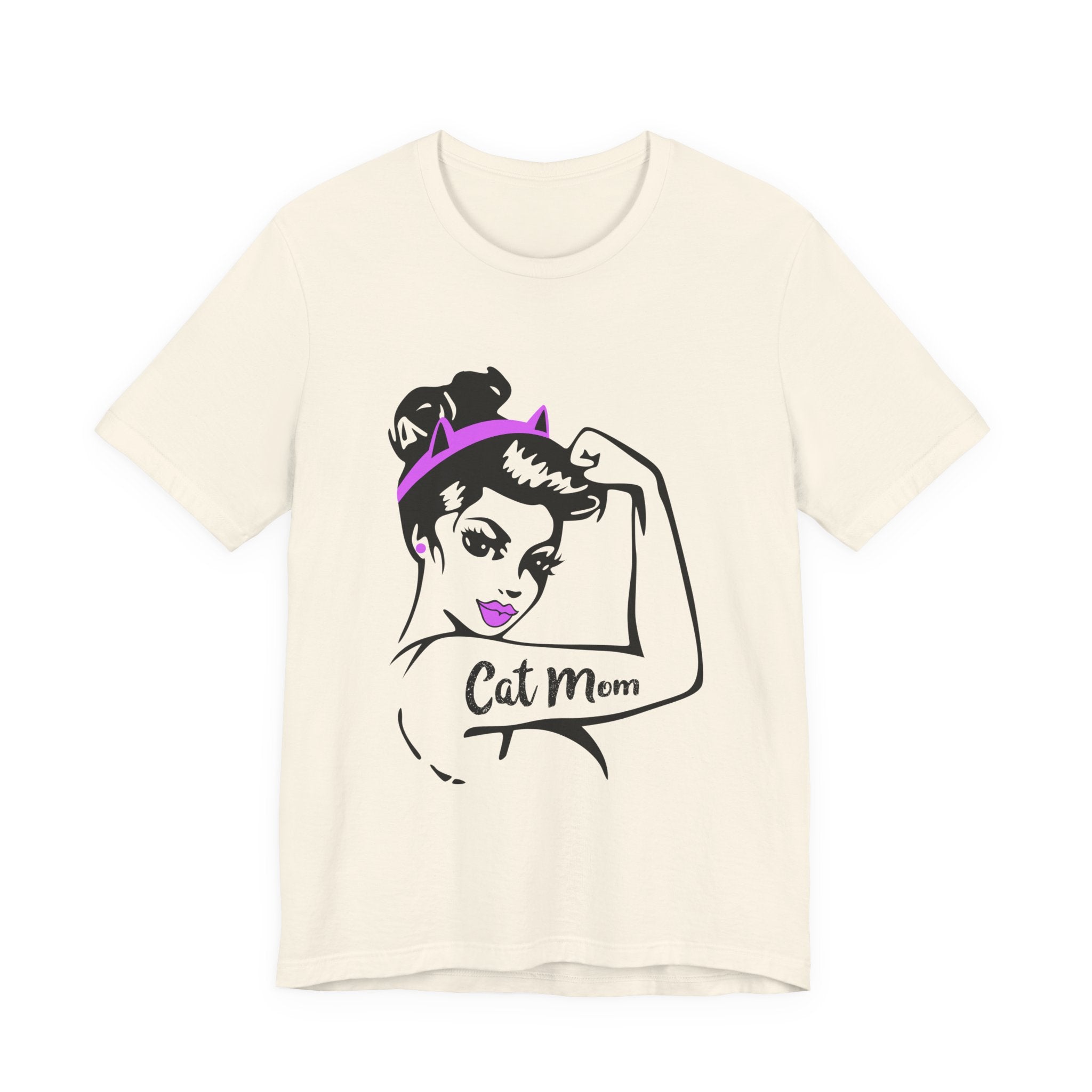 Cat Mom Rosie T-Shirt | Empowered Cat Mom Gift