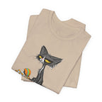 Life Is Better With My Destructive Cat T-Shirt | Funny Cat Lover Gift