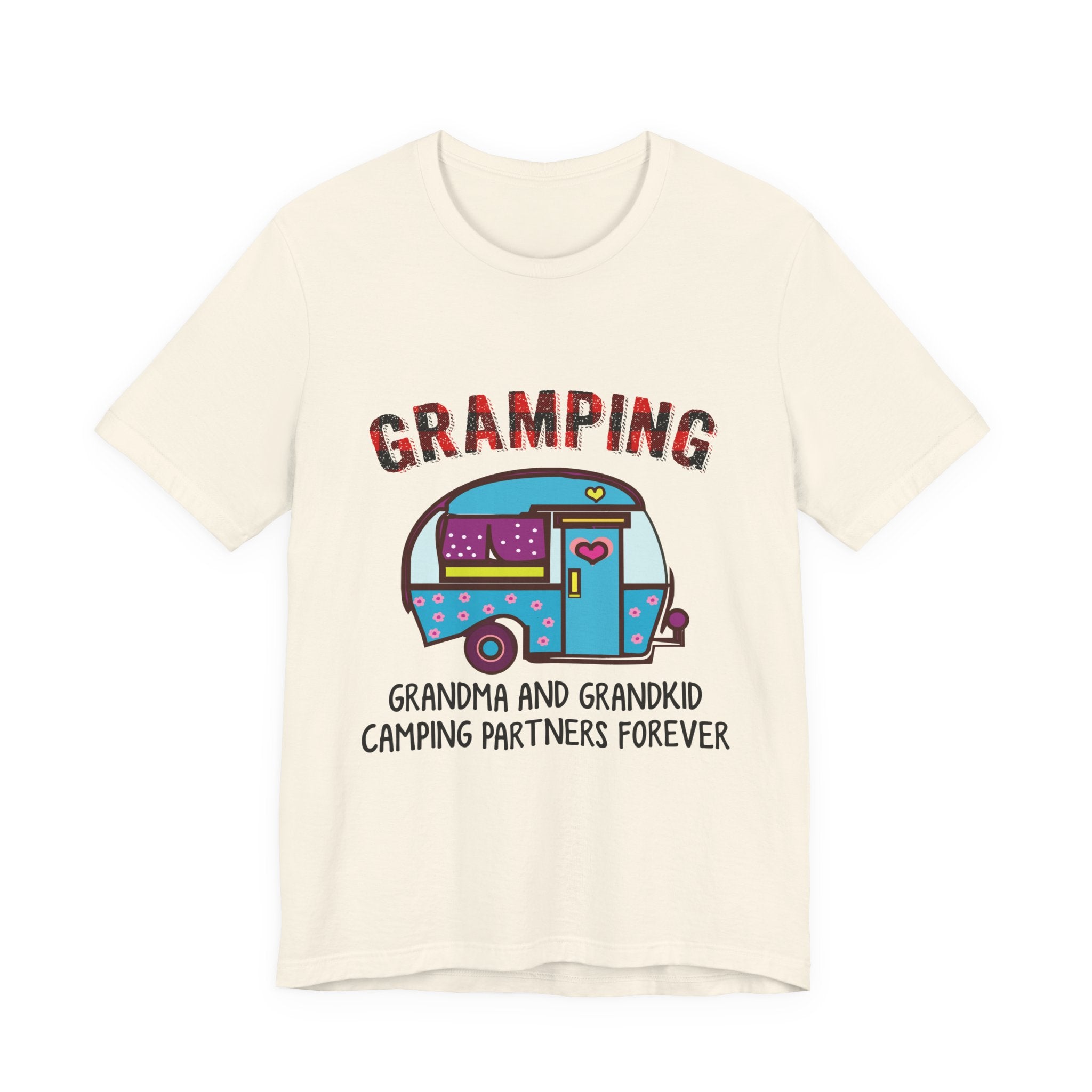 Gramping: Grandma & Grandkid Camping Partners T-Shirt | Family Camper Gift