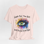 Sun In Her Eyes T-Shirt | Free Spirit Gift