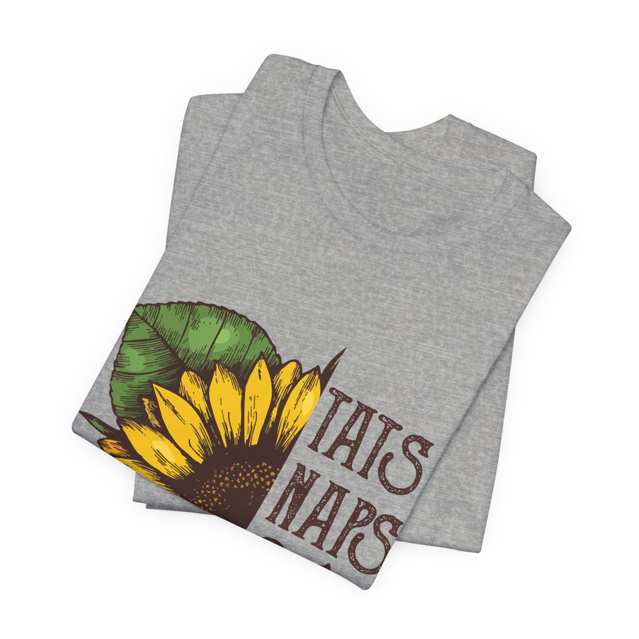 Sunflower TAIS NAPS & CAIS Tee | Cat Lover Gift